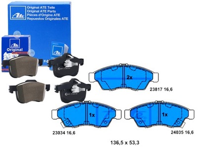 ATE PADS BRAKE SUZUKI LIANA 1.3-1.6 07.01- A - milautoparts-fr.ukrlive.com