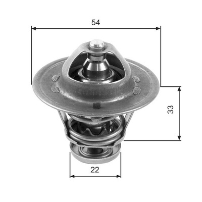 TERMOSTATO OPEL 85C GATTH22285G1  