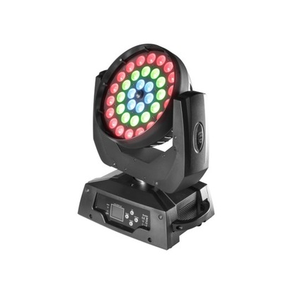 LED MOVING HEAD 36x10W RGBW 4in1 ZOOM 3 SECTIONS