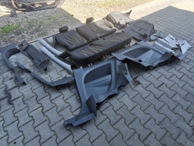 Перехідник van заднє сидіння обшивки ремені opel corsa d 3d фото №1