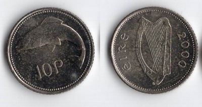 IRLANDIA 2000 10 PENCE