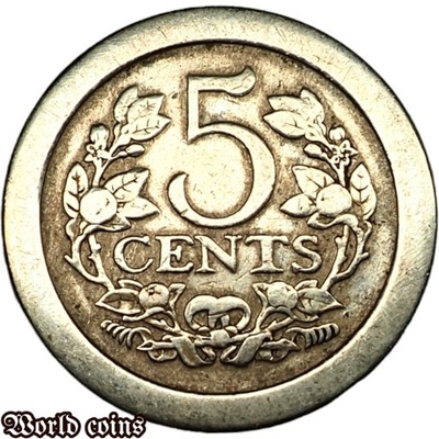 5 CENTS 1907 HOLANDIA