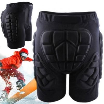 SPODENKI PANTALONES DE PROTECCIÓN AL ESQUÍS SNOWBOARD LYZWY RODILLOS DESKOROLKE ROWER M  