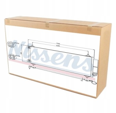 Радіатор кондиціонера do fiat ulysse 2.2 jtd фото №1