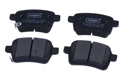 PADS BRAKE MAXGEAR 19-3664  