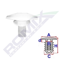 SPAUSTELIS TVIRTINIMO SANDARIKLIAI DURYS TOYOTA KIA X10SZT 