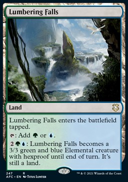 Karta Magic: The Gathering Lumbering Falls WIZARDS OF THE COAST