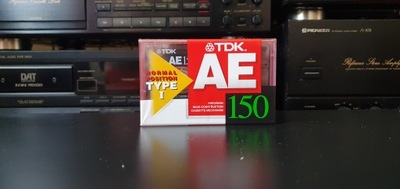 TDK AE 150 min. z Japonii. 1998r.