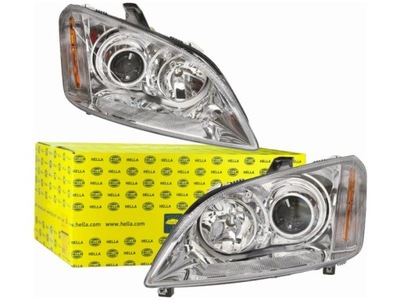 Лампы фары ford focus c-max 03-07 фото №1