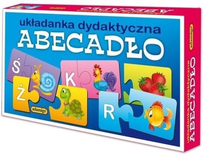 UKŁADANKA DYDAKTYCZNA - ABECADŁO, ADAMIGO