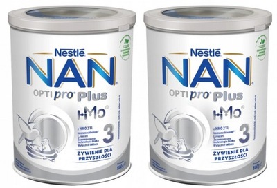 Mleko Nestle NAN Optipro plus 3 - 2x 800g