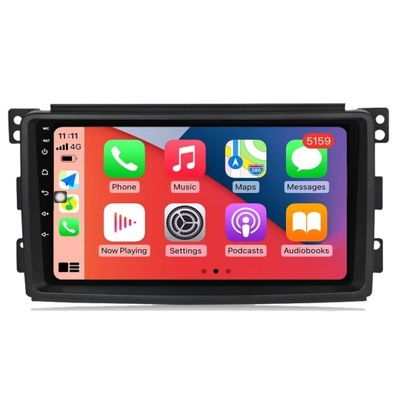 RADIO NAVEGACIÓN GPS CARPLAY ANDROID PARA MERCEDES SMART FORTWO W451 2006-  