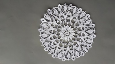 Serwetka szydełkowa śr. ok. 35 cm