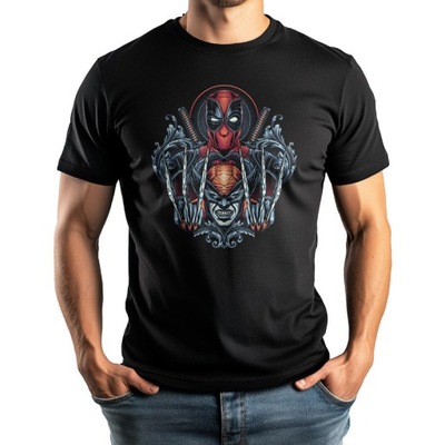 Koszulka Męska Deadpool Wolverine S