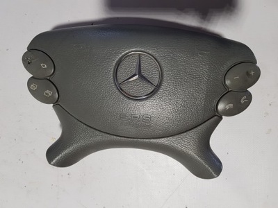 BOLSA VOLANTE MERCEDES W209 W211 R230 COLOR GRIS  