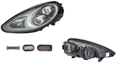 Фара лівий porsche panamera 13- hella led фото №1