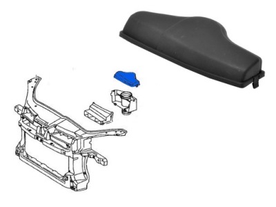 Vw jetta 2014-2018 канал воздушный 1k0805965d фото №1