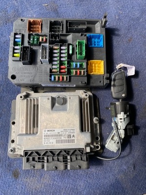 Набір стартовий бортовий комп'ютер citroen c4 ii b7 1,6 hdi фото №1