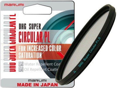 Filtr polaryzacyjny MARUMI Super DHG Circular PL 49 mm