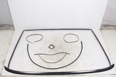 Молдинг накладки стекло задняя mercedes w140 s600 1991 фото №1