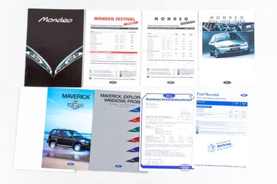 JUEGO PROSPEKTY FORD MAVERICK MONDEO  