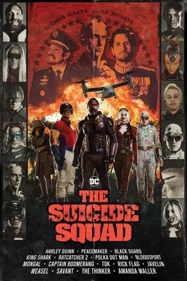 Plakat z filmu The Suicide Squad Team 61x91,5 cm
