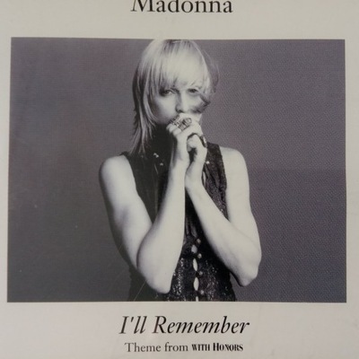 MADONNA , i'll remember , singiel