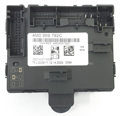 Модуль блок керування двері audi q7 4m0959592c фото №1