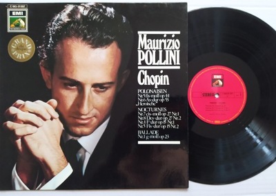 Maurizio Pollini, piano, Chopin, vinyl