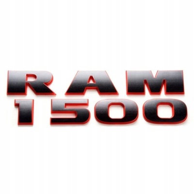 PEGATINAS AL AUTO DODGE RAM 1500 29.5X11CM  