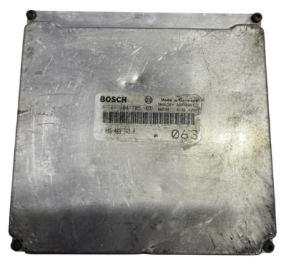 Блок керування alfa romeo 156 2.5 0261204705 00464693490 фото №1