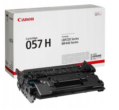 Oryginalny Toner Canon do Canon CRG-057H CRG057K 3010C004 czarny 057H