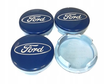 FORD 4 PIEZAS TAPACUBOS KAPSLE KOLPACZKI ALUFELG 54MM  