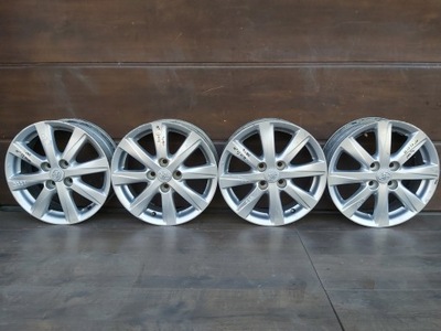 TOYOTA YARIS I II III ALLOY WHEELS (TITANIUM) 15 4 X 100 DISCS ALUMINIUM  