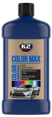 K2 COLOR MAX 500 ML WOSK KOLORYZUJĄCY GRANATOWY