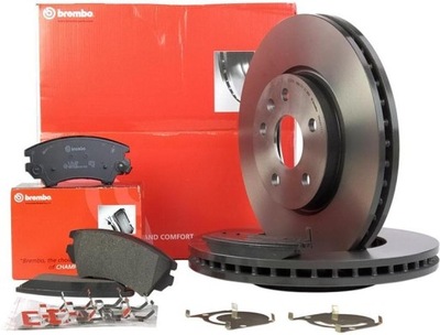 BREMBO DISCOS ZAPATAS PARTE DELANTERA OPEL INSIGNIA 321MM  