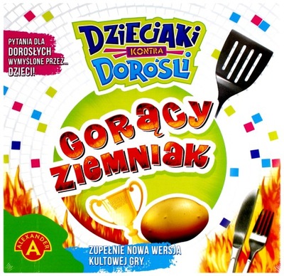 GRA PLANSZOWA GORĄCY ZIEMNIAK JUNIOR DLA DZIECI