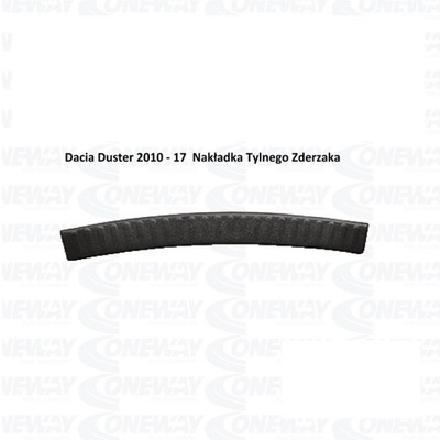 DACIA DUSTER 2010-17 FACING REAR BUMPER  