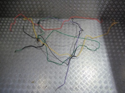 Шланг дроти електропроводка підвіска рівень porsche macan фото №1