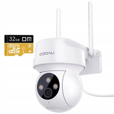 Kamera Zewnętrzna Obrotowa IP WIFI HD 2K 3MP 32GB