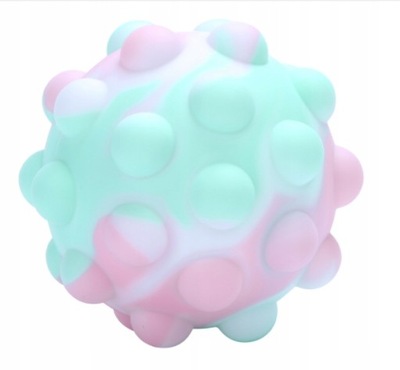 PIŁKA ANTYSTRESOWA PUSH BUBBLE POP IT ZABAWKA 3D