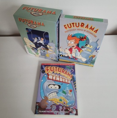 Serial Futurama - sezon 2 płyta DVD