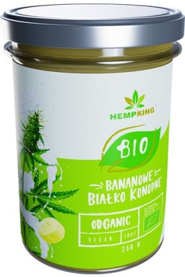 BIO Białko Konopne Bananowe 250g