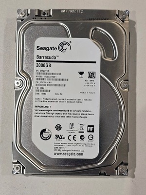 Dysk twardy Seagate Barracuda ST3000DM001 3TB SATA III 3,5"