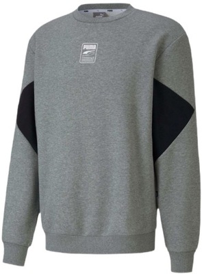 Bluza męska sportowa Puma Rebel Crew r.L szara