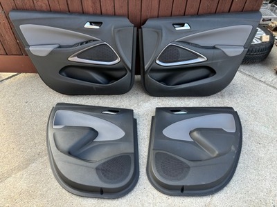 Opel crossland x обшивки оббивка двері комплект europa фото №1