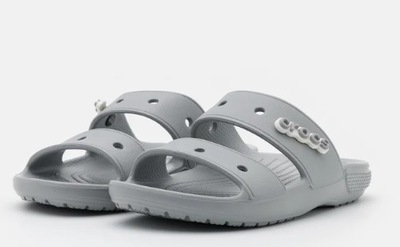 CROCS BUTY KLAPKI SZARE WSUWANE 37/38 1S7A