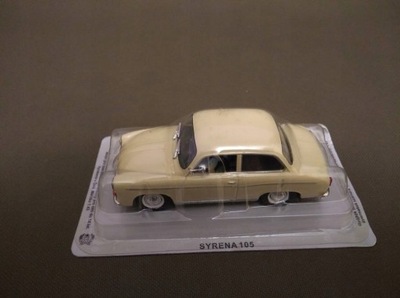 SYRENA 105 KULTOWE AUTA PRL 1:43