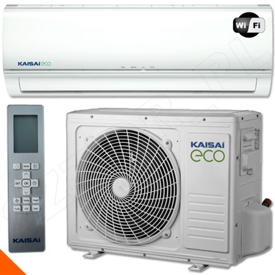 Klimatyzator klimatyzacja KAISAI ECO 2,6/2,9 kW - WiFi z grzałką