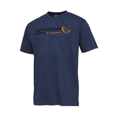 Koszulka T-SHIRT Savage Gear Logo XL BLUE 73657